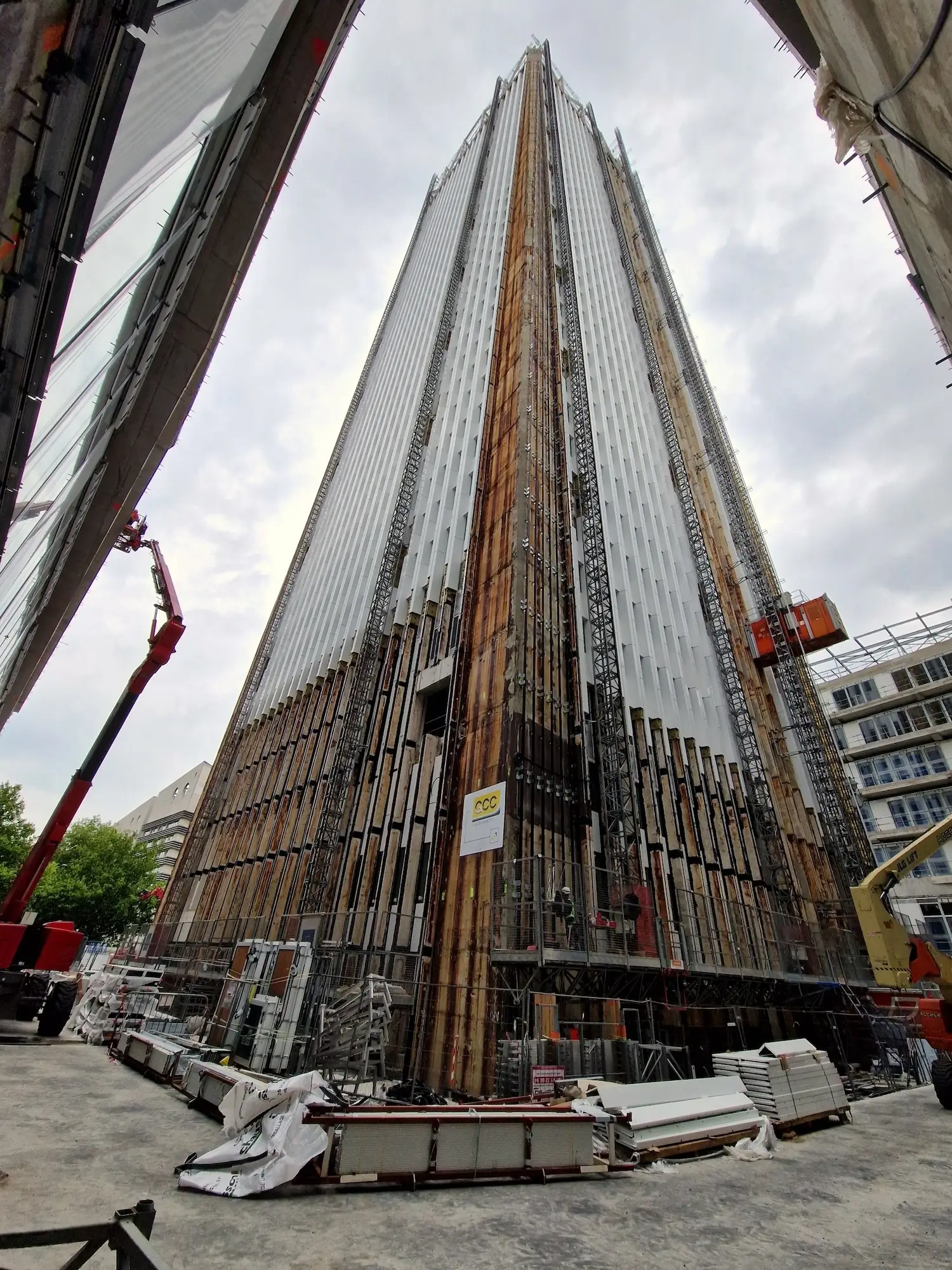 Tour Pleyel avant travaux